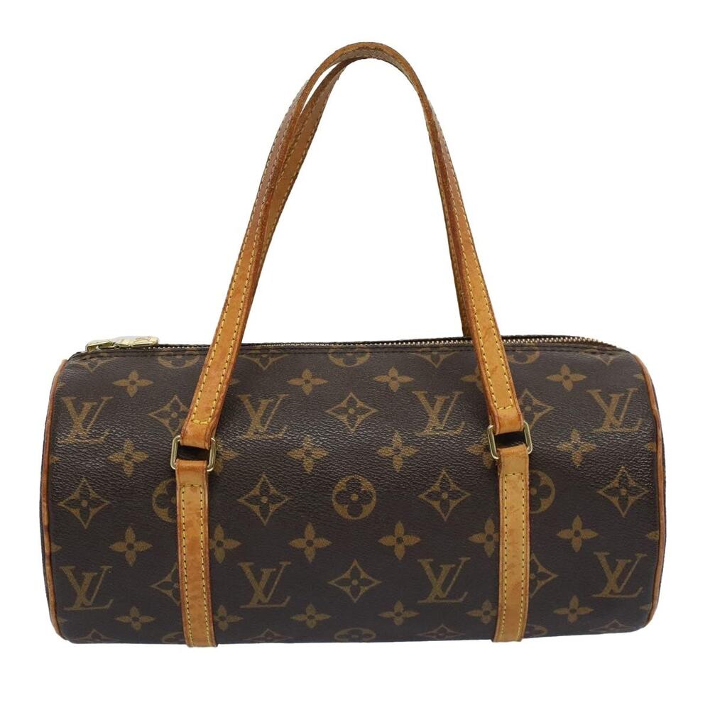 Louis Vuitton Monogram Comme Des Garcons Papillon 26 Handbag Brown